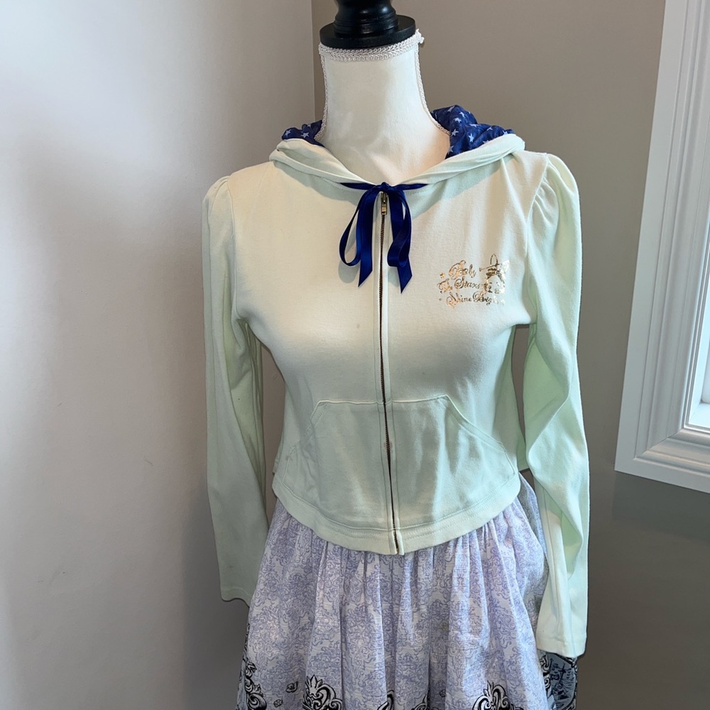 Baby the stars shine bright bunny ear hoodie
